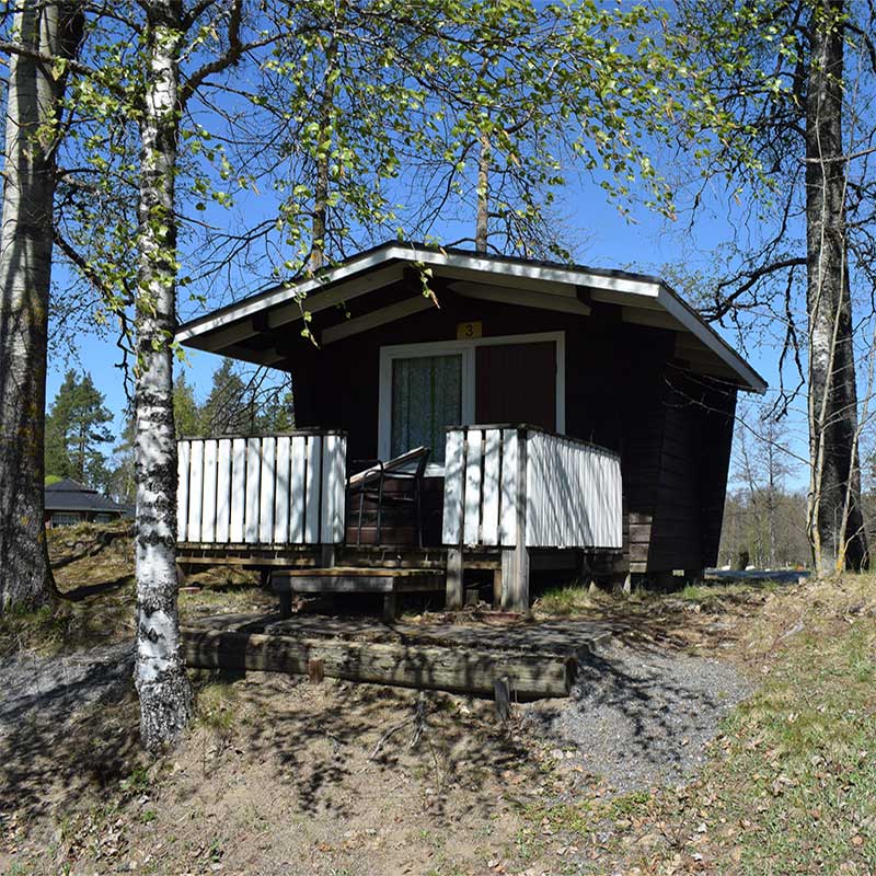 JUHANNUS 2024 - Mökki 3 - Leirintämökki 4:lle to-su 20.-23.6. 2024 - Kajaniemi Camping
