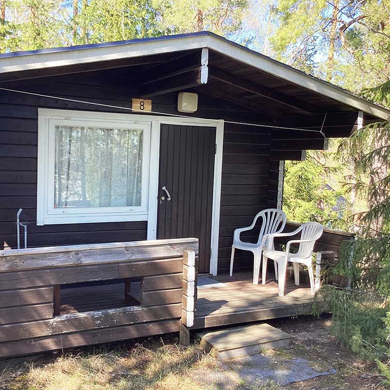 JUHANNUS 2024 - Mökki 6 - Leirintämökki 2:lle to-su 20.-23.6.2024 - Kajaniemi Camping