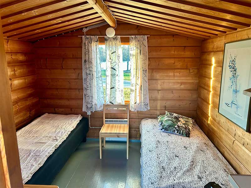 JUHANNUS 2024 - Mökki 6 - Leirintämökki 2:lle to-su 20.-23.6.2024 - Kajaniemi Camping