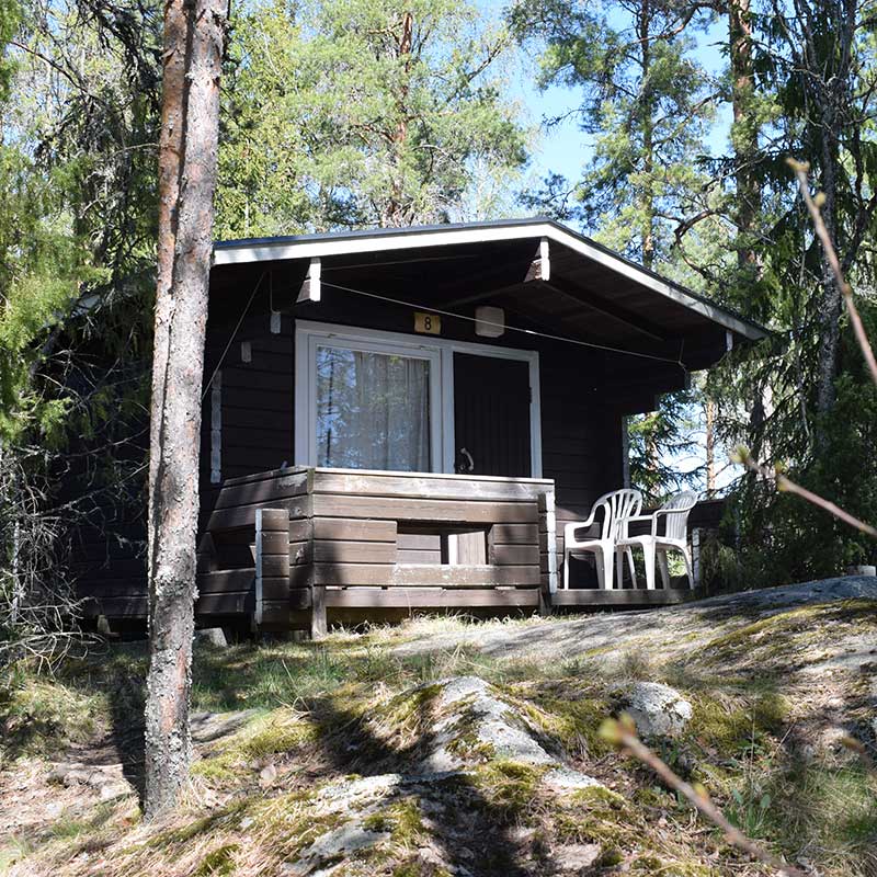 JUHANNUS 2024 - Mökki 8 - Metsämökki 4:lle to-su 20.-23.6.2024 - Kajaniemi Camping