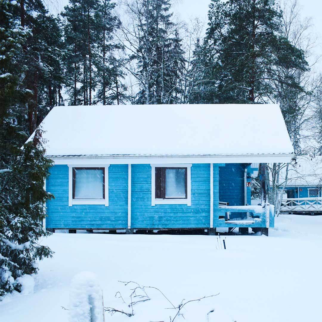 Mökki 9 / vrk, iso mökki - Kajaniemi Camping