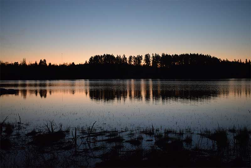 Telttapaikka rannassa / vrk - Kajaniemi Camping